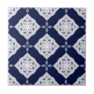 Blue Decorative portuguese azulejo tile