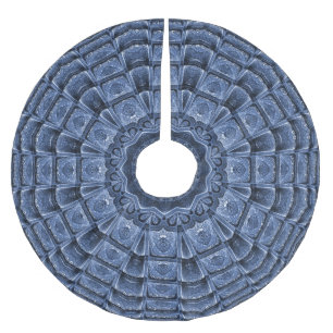 Blue Decorative Tree Skirt