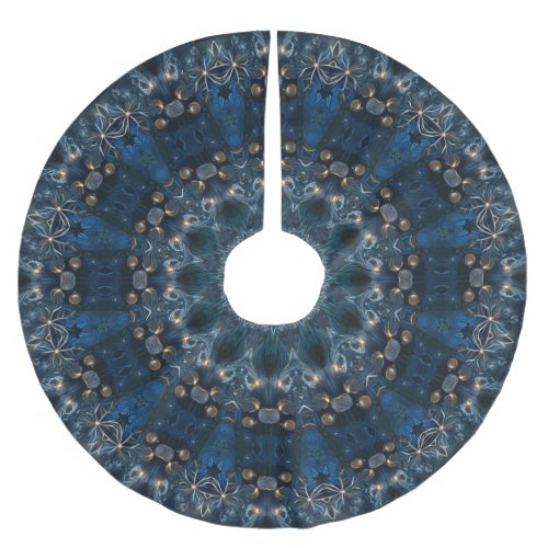 Blue Decorative Tree Skirt
