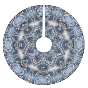 Blue Decorative Tree Skirt