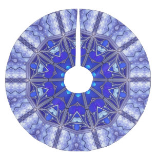 Blue Decorative Tree Skirt