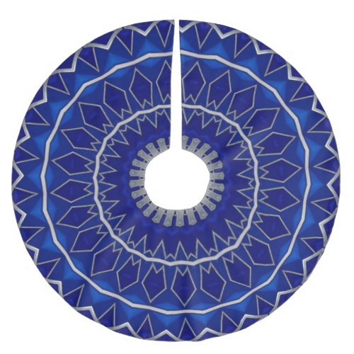 Blue Decorative Tree Skirt