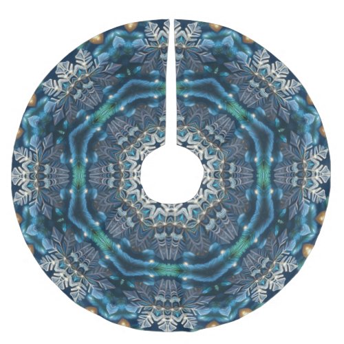 Blue Decorative Tree Skirt
