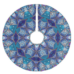 Blue Decorative Tree Skirt