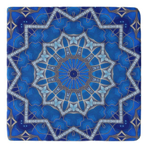 Blue Decorative Trivet