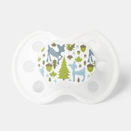 Blue Deer Pacifier (Front)