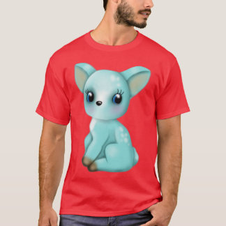 Blue deer T-Shirt