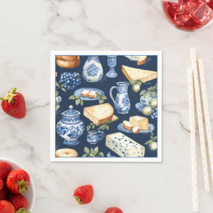 Blue Delft Tea Party Napkins