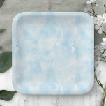 blue delicate watercolor texture paper plates<br><div class="desc">Add a touch of elegance and whimsy to your next gathering with our delicate watercolor texture paper plates. Perfect for any occasion, from birthdays to weddings, these plates come in a beautiful palette of blue, pink, sage-green, and cream beige to match your theme with grace. Crafted for convenience without compromising...</div>