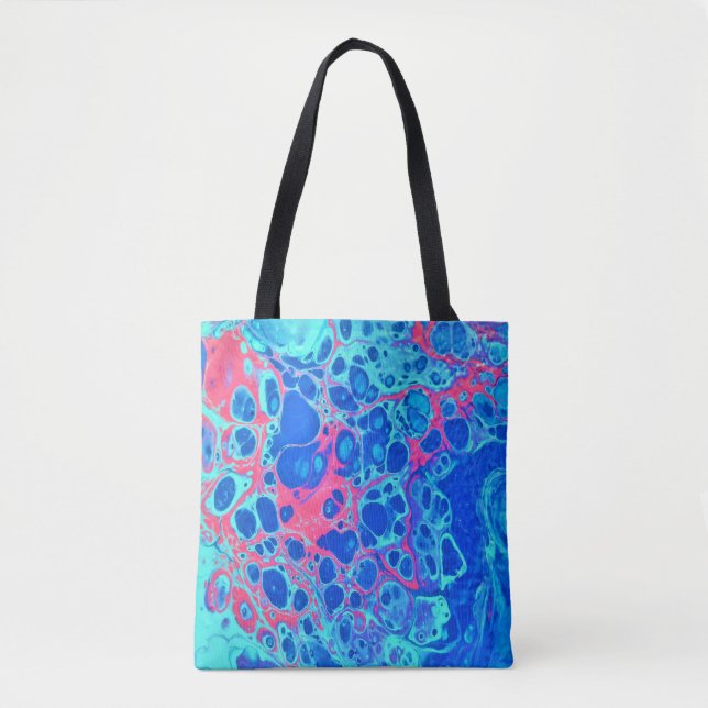 Blue Delight Tote Bag (Front)