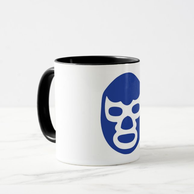 Blue Demon mug (Front Left)