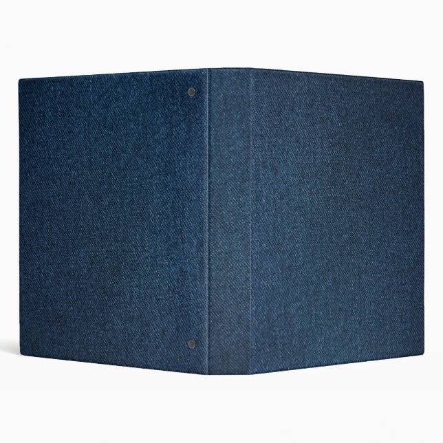 Blue Denim 3 Ring Binder (Background)