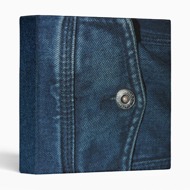 Blue Denim Binder (Front/Spine)