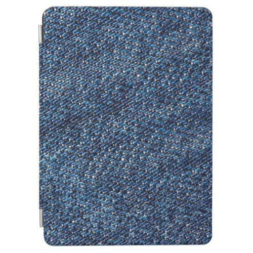 Blue denim jeans texture background iPad air cover