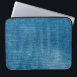 Blue denim jeans texture close up. Blue denim jean Laptop Sleeve<br><div class="desc">Blue denim jeans texture close up. Blue denim jeans background. Jeans fabric close up.</div>