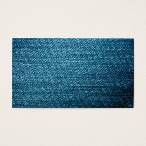 Blue Denim Jeans Texture For Background Business Cards