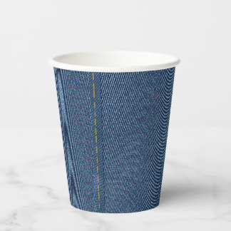 BLUE DENIM PAPER CUPS