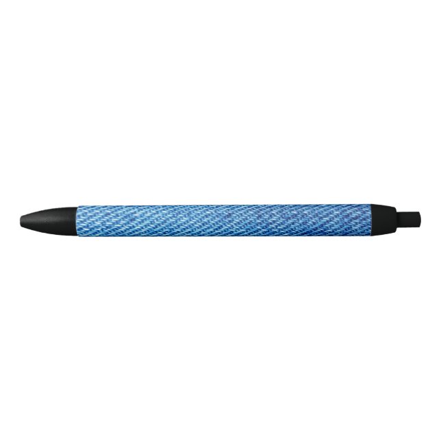 Blue Denim Texture Pen (Front)