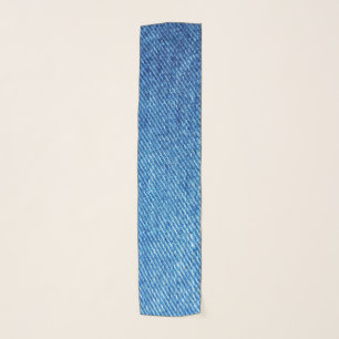 Blue Denim Texture Scarf