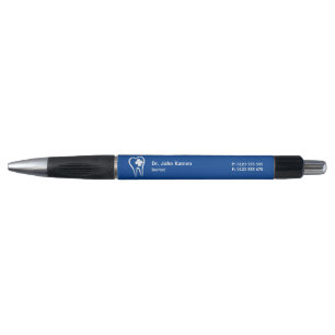 Blue Dentist Lucky Teeth Pen