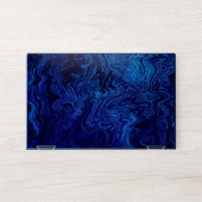 Blue Design HP Elite Dragonfly Notebook Skin||  Laptop Skin (Front)