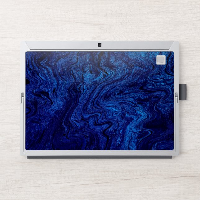 Blue Design HP Elite x2 1013 G3||  HP Laptop Skin (Front)