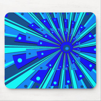 Blue Design Mousepad