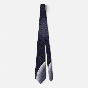 Blue Design Neck Tie