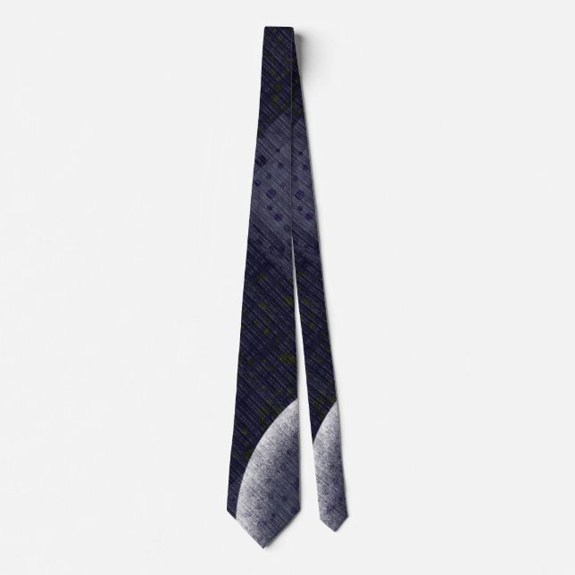Blue Design  Neck Tie (Front)