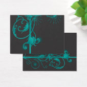 Blue design Profile Card (Desk)