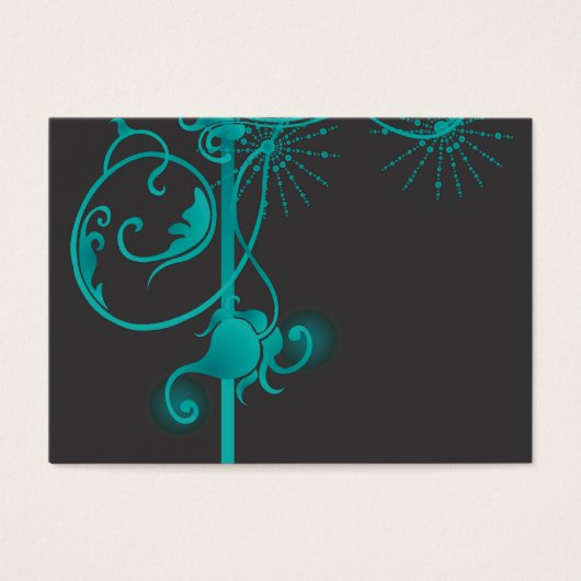 Blue design Profile Card (Front)