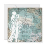 Blue Designed Once Upon a Time Invitation
