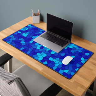 BLUE DESK MAT