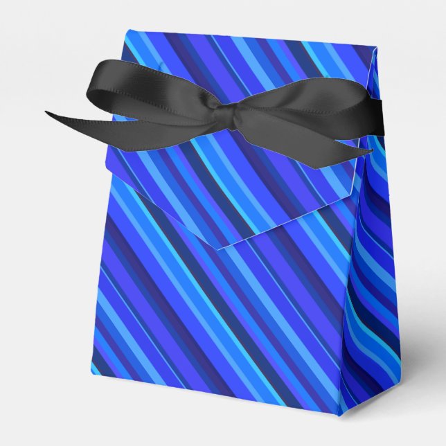 Blue diagonal stripes favor boxes (Front Side)