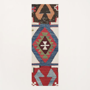 Blue Diamond Arrow Konya // 19th Century Yoga Mat