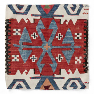 Blue Diamond Arrow Konya II Red Cowboy  Bandana