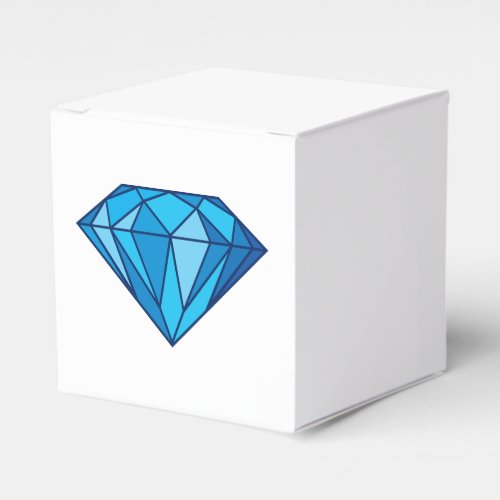 Blue Diamond Favor Box