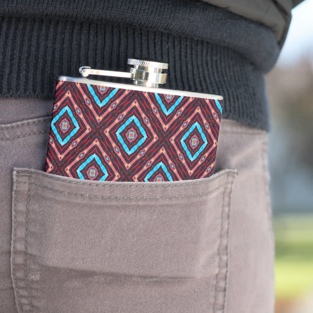Blue Diamond Flask (In Situ)