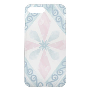 Blue Diamond Geometric Pattern iPhone 8 Plus/7 Plus Case