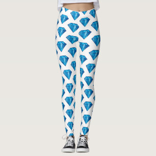 Blue Diamond Leggings