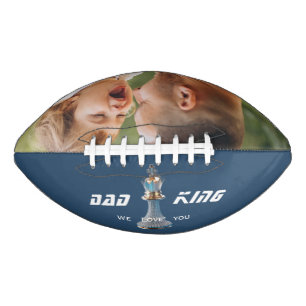 Blue Diamond Metallic King Chess Fathers Day  Football