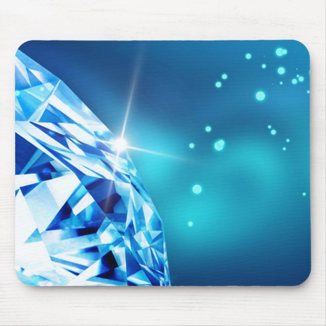 blue diamond mouse pad (Front)