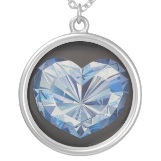 Blue diamond Necklace