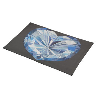 Blue diamond Placemat