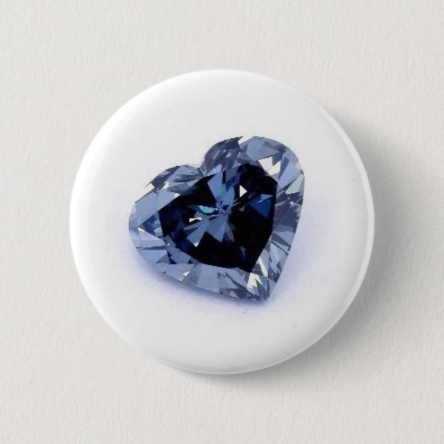 blue diamond products pinback button (Front)