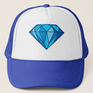 Blue Diamond Trucker Hat