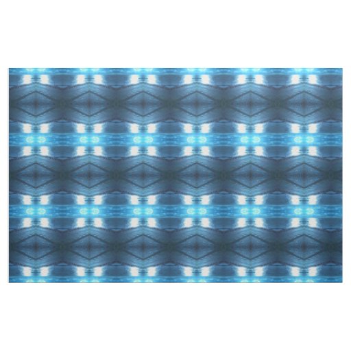 Blue Diamonds of The Sea, Fabric