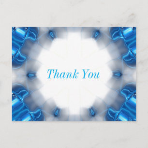 Blue Diamonds Postcard