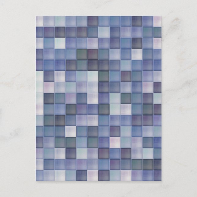 Blue Diamonds Postcard (Front)