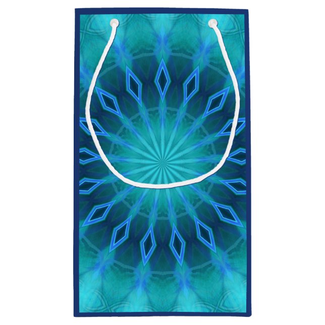 Blue Diamonds Small Gift Bag (Back)